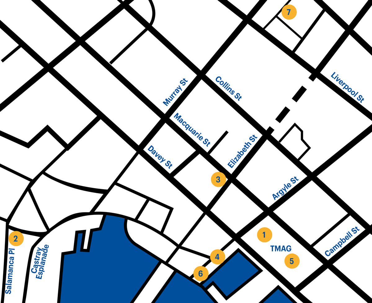 Art in Public Space map